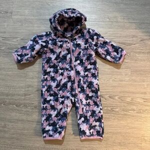 Columbia Sz.3-6mth Infant Snowtop™ II Fleece Bunting hand & foot covers New $45